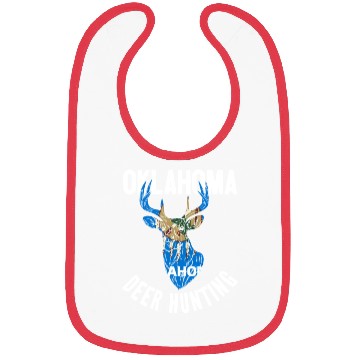 Discover Oklahoma Deer Hunting Buck Stag Hunter Bibs