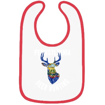 Discover Pennsylvania Deer Hunting Buck Stag Hunter Bibs