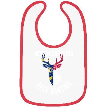 Discover North Carolina Deer Hunting Buck Stag Hunter Bibs