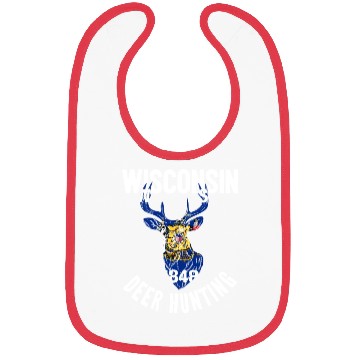 Discover Wisconsin Deer Hunting Buck Stag Hunter Bibs