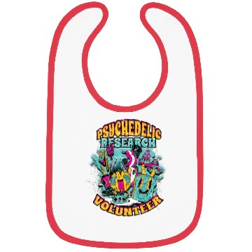 Discover Psychedelic Research Volunteer - psychedelic Bibs