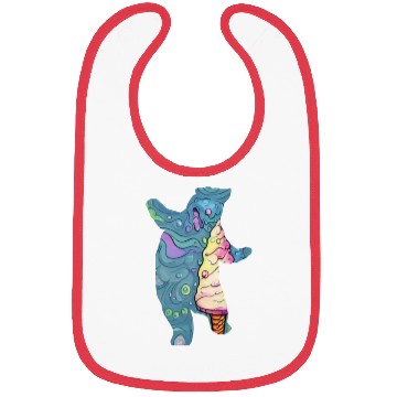 Discover ice cream bear Bibs
