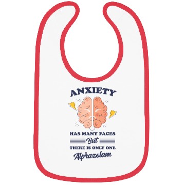 Discover ANXIETY HAS MANY Bibs