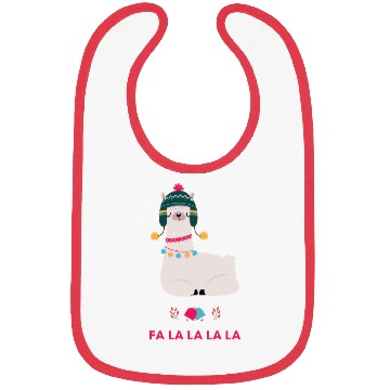 Discover Fa La La La LLama ! Bibs