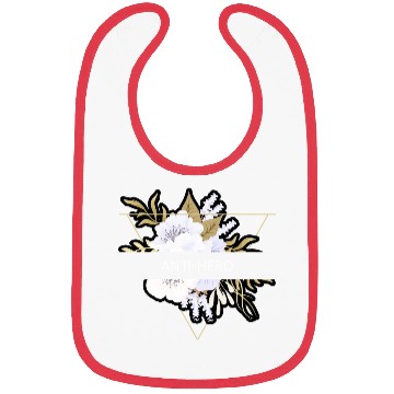 Discover Anti-Hero Flower Text Gift Music Fan Lover Bibs
