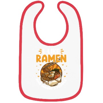Discover I Like Ramen And Maybe 3 People Bibs