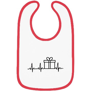 Discover Heart beats Xmas Bibs