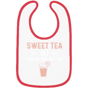 Discover Funny Sweet Tea N A Big Ol Hug In A Jar Bibs