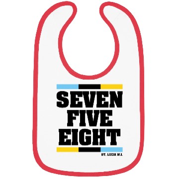 Discover Seven Five Eight (White) Bibs