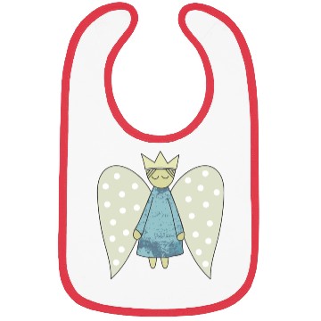 Discover The Flight of the Christmas Angel Bibs