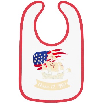 Discover Columbus Day 1492 Bibs