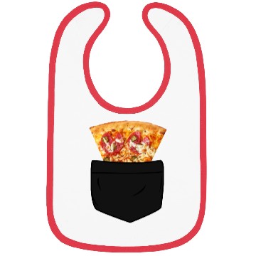 Discover Pizza In My Pocket Pizza Bibs