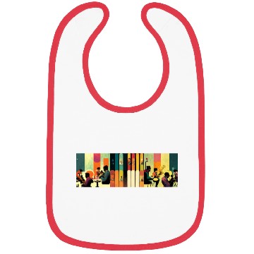Discover Music, jazz & ink Bibs