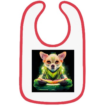 Discover chihuahua buddhist monk, shut up! Bibs