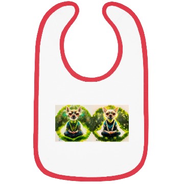 Discover buddhist chihuahua Bibs