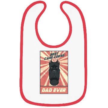 Discover Best Cane Corso Dad Ever I Cane Corso Lover Bibs