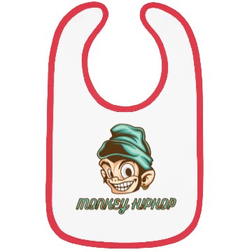 Discover Green Monkey Hiphop Bibs