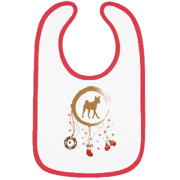 Discover dog dreamcatcher Christmas Basenji Bibs