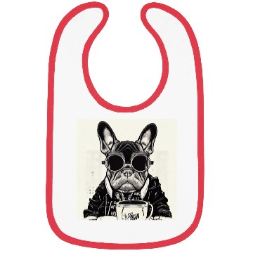 Discover I love dog and coffee Bibs