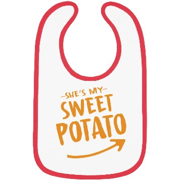 Discover She Is My Sweet Potato Bibs
