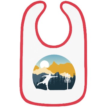 Discover Disc Golf - Disc Golfing Player Ultimate Frisbee Bibs