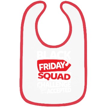 Discover Black Friday Squad Challenge Accepted Bibs