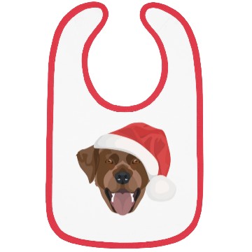 Discover Labrador Merry Christmas Bibs
