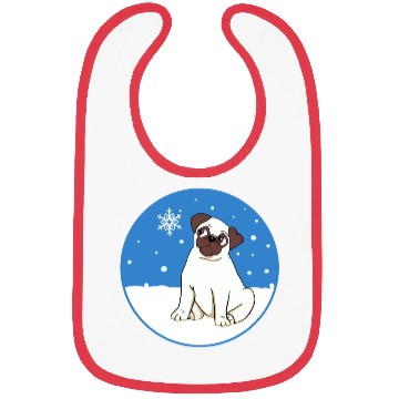 Discover Curious Pug Bibs