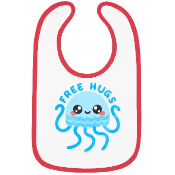Discover Jellyfish free hugs Bibs