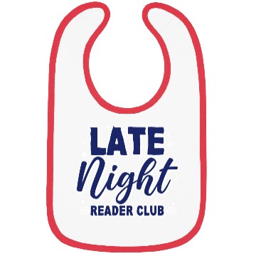 Discover Late Night Reader Club 3 Bibs