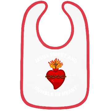 Discover Sacred Heart of Jesus Christ Bibs