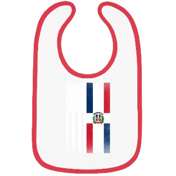 Discover Dominican Republic Design for Dominican Americans Bibs