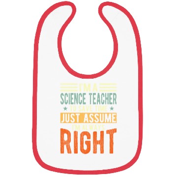 Discover Science Teacher Bibs