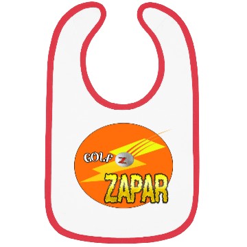 Discover Zapar Orange and Yellow Golf Logo Bibs
