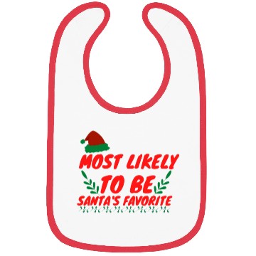 Discover Most Likely To Christmas Be Santa's Favorite Bibs