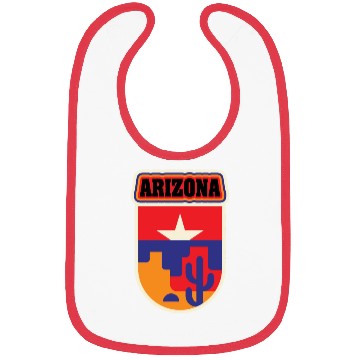 Discover US States Arizonna Bibs