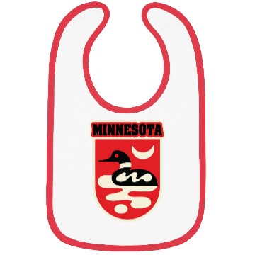 Discover US States MINNESOTA Bibs