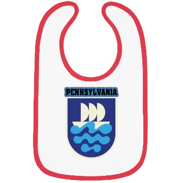 Discover US States PENNSYLVANIA Bibs