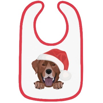 Discover Labrador Merry Christmas Bibs