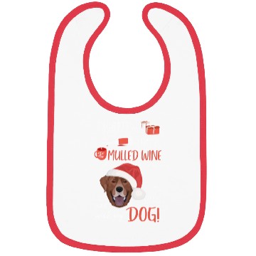 Discover Labrador Mulled Wine Christmas Bibs