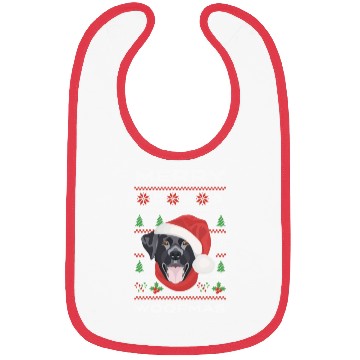Discover Labrador Merry Christmas Bibs
