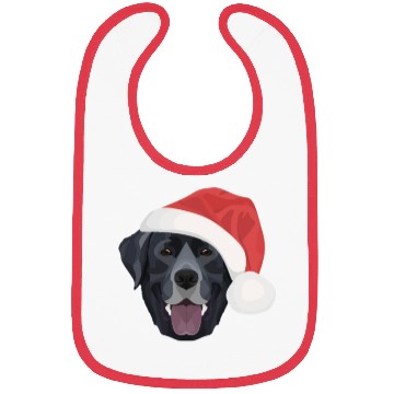 Discover Labrador Merry Christmas Bibs