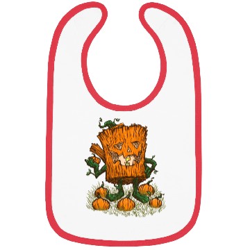 Discover The Pumpkin Log Bibs