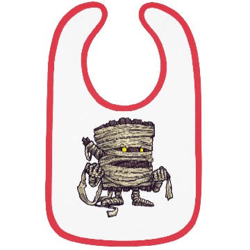 Discover The Mummy Log Bibs