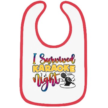 Discover Karaoke Singer 80s Retro I Bibs