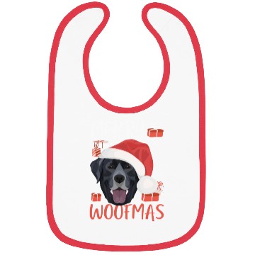 Discover Labrador Merry Christmas Bibs