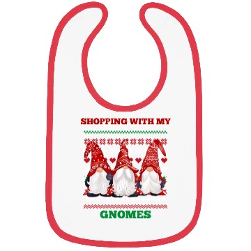 Discover Shopping with my gnomes Bibs