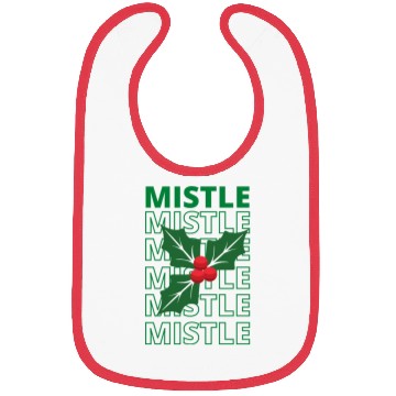 Discover New Mistletoe Classic Bibs