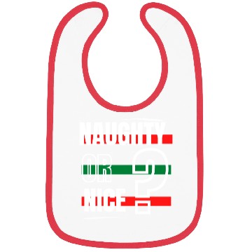Discover Naughty or Nice? Bibs