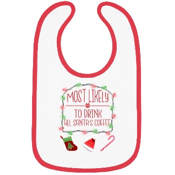 Discover Most Likely To Drink All Santa's Coffee Bibs